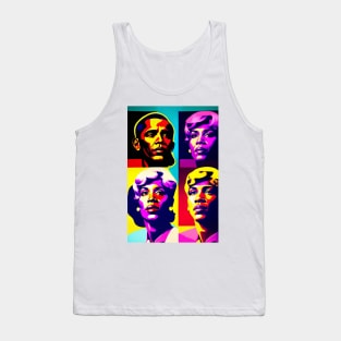 Black History Month Barak Obama Maya Angelou Tank Top